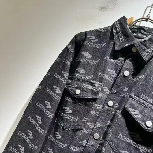 Replica Balenciaga Jackets Long Sleeved For Men #1421194 $72.00 USD for Wholesale