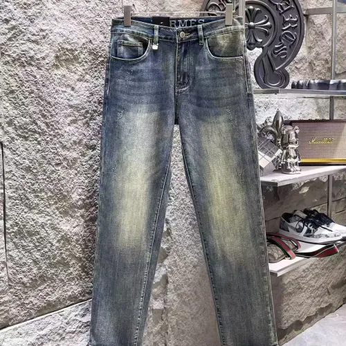 Replica Hermes Jeans For Men #1421206 $68.00 USD for Wholesale