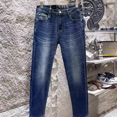 Replica Prada Jeans For Men #1421208 $68.00 USD for Wholesale