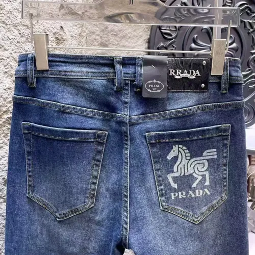 Replica Prada Jeans For Men #1421208 $68.00 USD for Wholesale