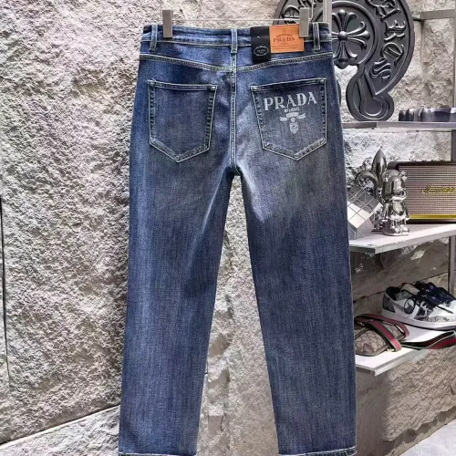 Replica Prada Jeans For Men #1421210 $68.00 USD for Wholesale