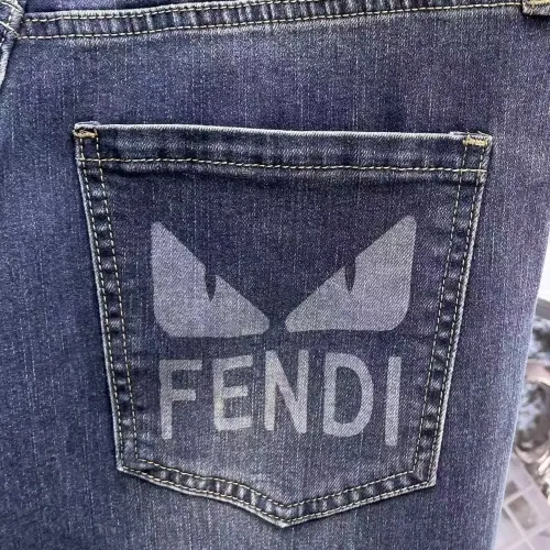 Replica Fendi Jeans For Men #1421213 $68.00 USD for Wholesale
