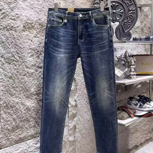 Replica Burberry Jeans For Men #1421214 $68.00 USD for Wholesale