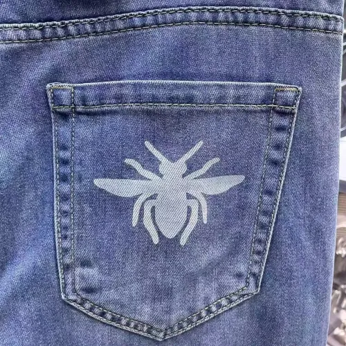 Replica Christian Dior Jeans For Men #1421215 $68.00 USD for Wholesale