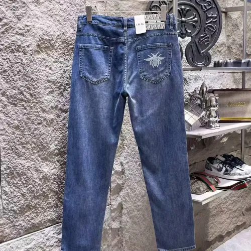 Replica Christian Dior Jeans For Men #1421215 $68.00 USD for Wholesale