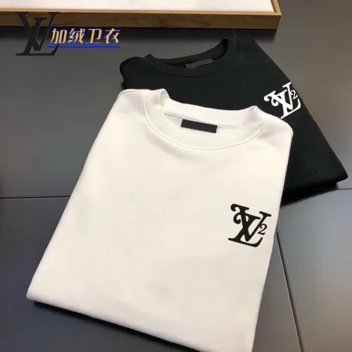 Replica Louis Vuitton LV Hoodies Long Sleeved For Men #1421247 $45.00 USD for Wholesale