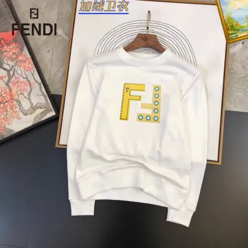 Fendi Hoodies Long Sleeved For Men #1421252 $45.00 USD, Wholesale Replica Fendi Hoodies