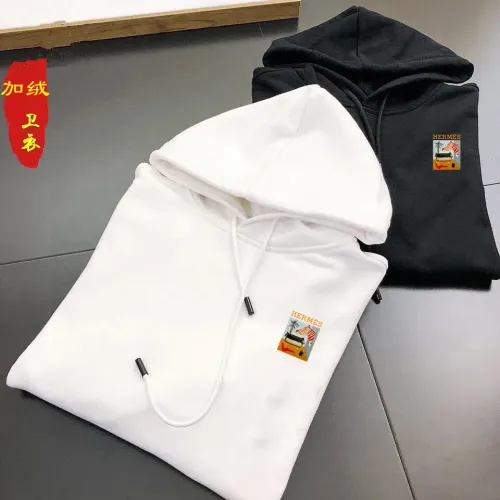 Replica Hermes Hoodies Long Sleeved For Men #1421259 $45.00 USD for Wholesale