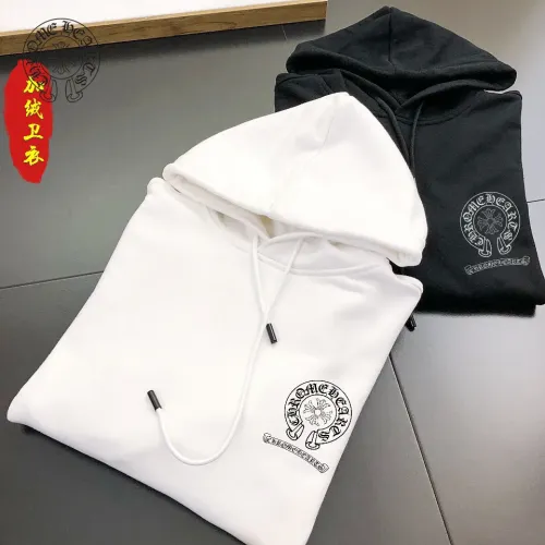 Replica Chrome Hearts Hoodies Long Sleeved For Men #1421278 $45.00 USD for Wholesale
