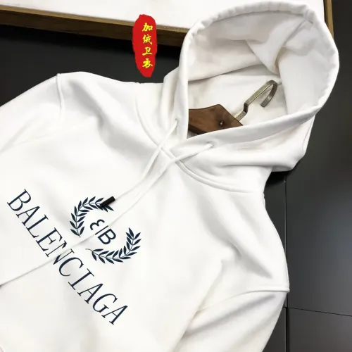 Replica Balenciaga Hoodies Long Sleeved For Men #1421282 $45.00 USD for Wholesale
