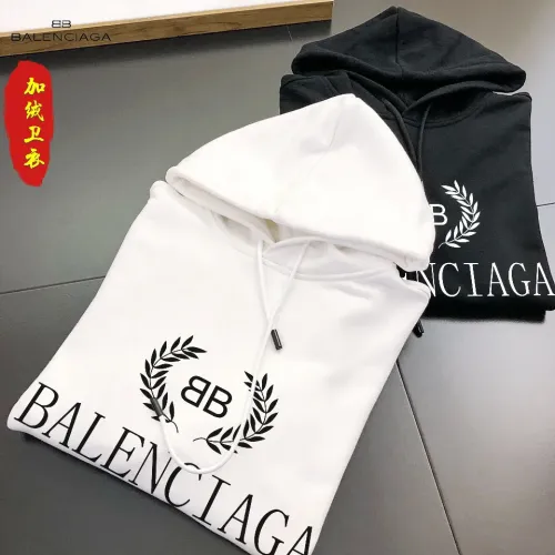 Replica Balenciaga Hoodies Long Sleeved For Men #1421283 $45.00 USD for Wholesale