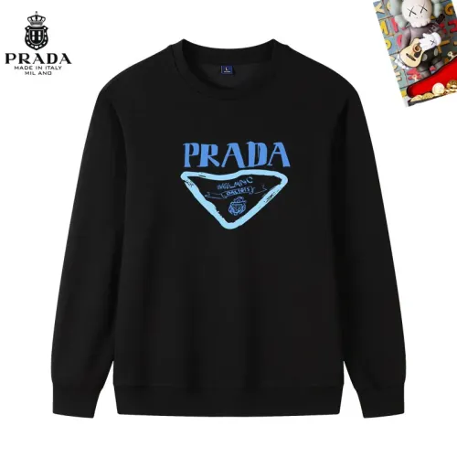 Prada Hoodies Long Sleeved For Men #1421316 $40.00 USD, Wholesale Replica Prada Hoodies