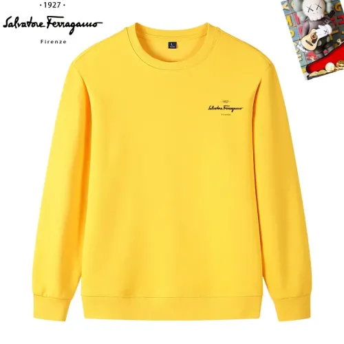 Salvatore Ferragamo Hoodies Long Sleeved For Men #1421342 $40.00 USD, Wholesale Replica Salvatore Ferragamo Hoodies