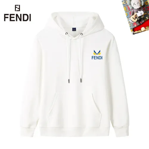 Fendi Hoodies Long Sleeved For Men #1421398 $40.00 USD, Wholesale Replica Fendi Hoodies