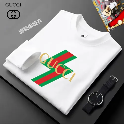 Replica Gucci T-Shirts Long Sleeved For Men #1421427 $40.00 USD for Wholesale