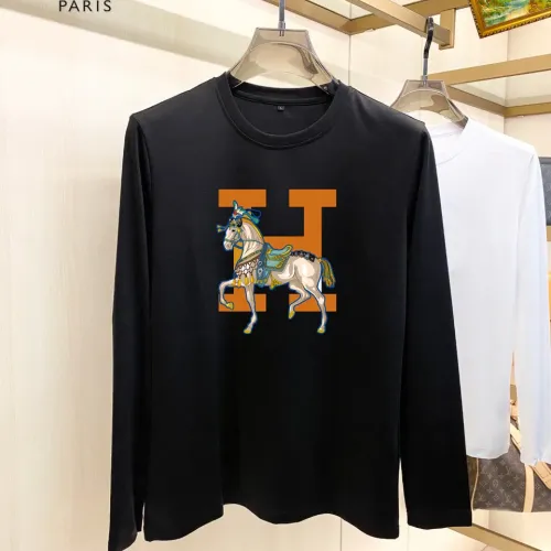Hermes T-Shirts Long Sleeved For Unisex #1421500 $34.00 USD, Wholesale Replica Hermes T-Shirts