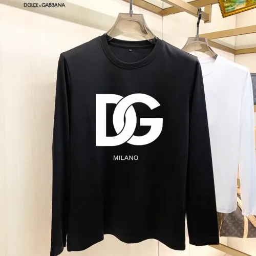 Dolce &amp; Gabbana D&amp;G T-Shirts Long Sleeved For Unisex #1421515 $34.00 USD, Wholesale Replica Dolce &amp; Gabbana D&amp;G T-Shirts
