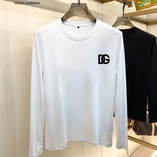 Dolce &amp; Gabbana D&amp;G T-Shirts Long Sleeved For Unisex #1421533 $34.00 USD, Wholesale Replica Dolce &amp; Gabbana D&amp;G T-Shirts