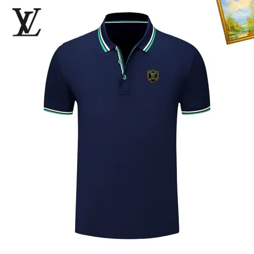 Louis Vuitton LV T-Shirts Short Sleeved For Men #1421630 $29.00 USD, Wholesale Replica Louis Vuitton LV T-Shirts