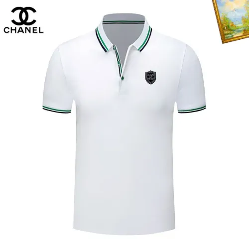 Chanel T-Shirts Short Sleeved For Men #1421654 $29.00 USD, Wholesale Replica Chanel T-Shirts