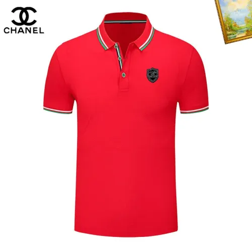 Chanel T-Shirts Short Sleeved For Men #1421657 $29.00 USD, Wholesale Replica Chanel T-Shirts