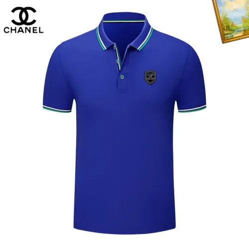 Chanel T-Shirts Short Sleeved For Men #1421658 $29.00 USD, Wholesale Replica Chanel T-Shirts