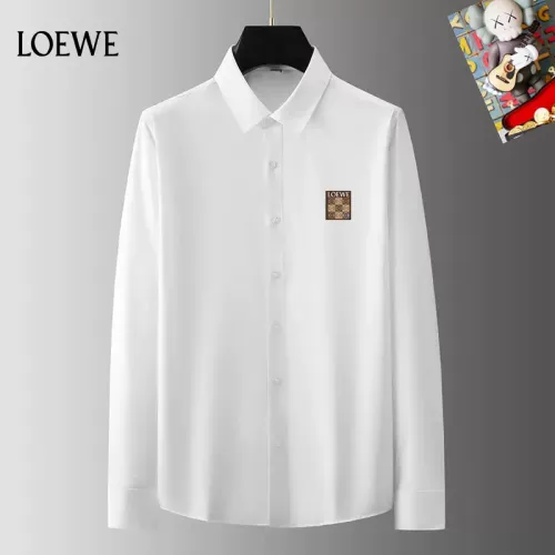 LOEWE Shirts Long Sleeved For Men #1421769 $40.00 USD, Wholesale Replica LOEWE Shirts