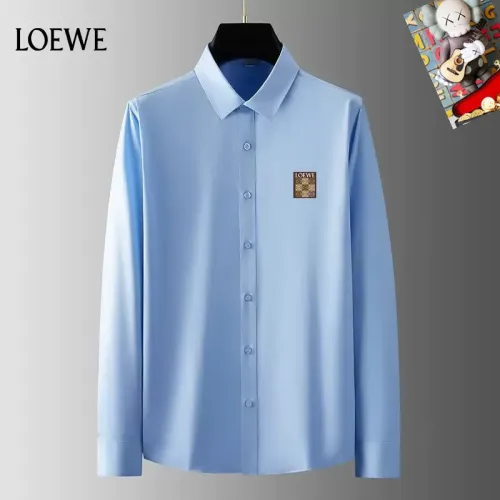 LOEWE Shirts Long Sleeved For Men #1421770 $40.00 USD, Wholesale Replica LOEWE Shirts