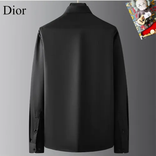 Replica Christian Dior Shirts Long Sleeved For Men #1421780 $40.00 USD for Wholesale