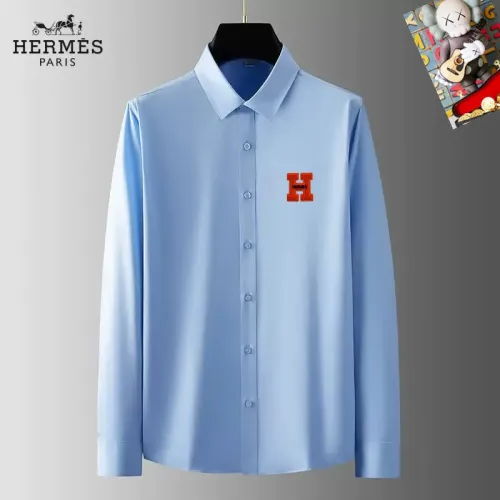 Hermes Shirts Long Sleeved For Men #1421790 $40.00 USD, Wholesale Replica Hermes Shirts