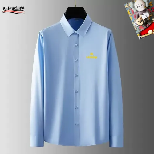 Balenciaga Shirts Long Sleeved For Men #1421798 $40.00 USD, Wholesale Replica Balenciaga Shirts