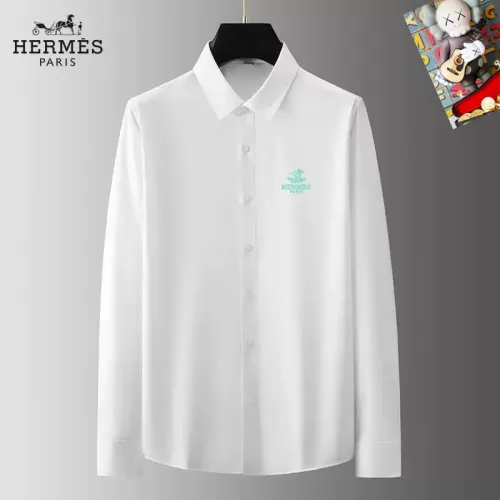 Hermes Shirts Long Sleeved For Men #1421801 $40.00 USD, Wholesale Replica Hermes Shirts