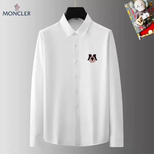 Moncler Shirts Long Sleeved For Men #1421808 $40.00 USD, Wholesale Replica Moncler Shirts