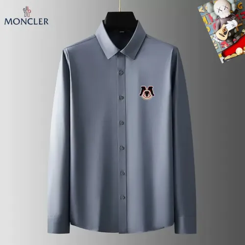 Moncler Shirts Long Sleeved For Men #1421810 $40.00 USD, Wholesale Replica Moncler Shirts