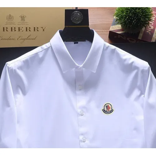 Replica Moncler Shirts Long Sleeved For Men #1421824 $40.00 USD for Wholesale