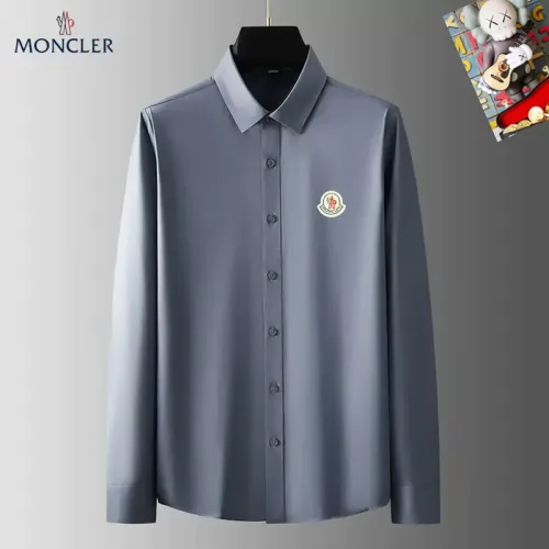 Moncler Shirts Long Sleeved For Men #1421826 $40.00 USD, Wholesale Replica Moncler Shirts