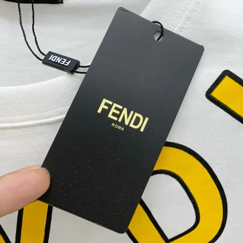 Replica Fendi T-Shirts Short Sleeved For Men #1421905 $68.00 USD for Wholesale