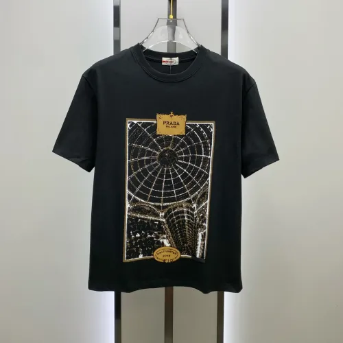 Prada T-Shirts Short Sleeved For Men #1421914 $68.00 USD, Wholesale Replica Prada T-Shirts