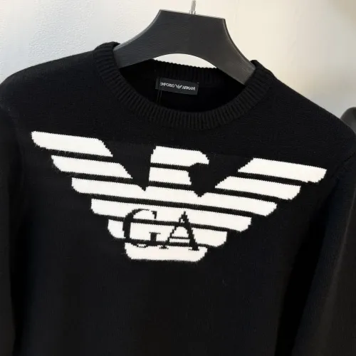Replica Armani Sweaters Long Sleeved For Unisex #1421947 $82.00 USD for Wholesale