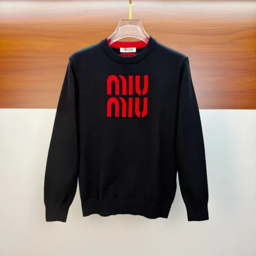 MIU MIU Sweaters Long Sleeved For Unisex #1421949 $82.00 USD, Wholesale Replica MIU MIU Sweaters