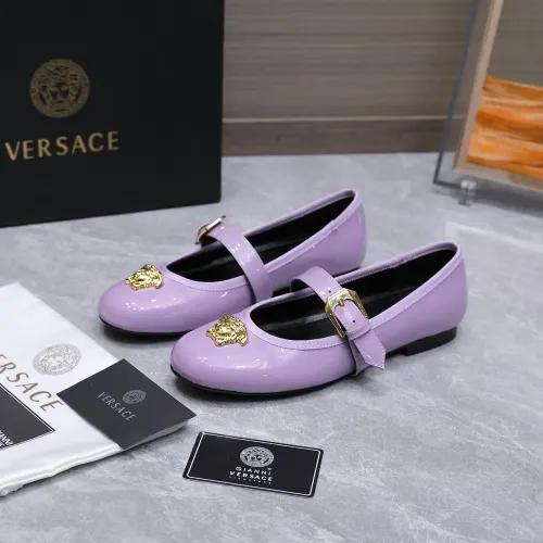 Versace Flat Shoes For Women #1422330 $118.00 USD, Wholesale Replica Versace Flat Shoes