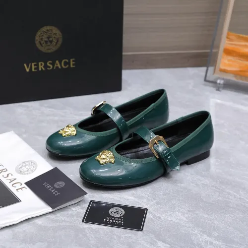 Versace Flat Shoes For Women #1422331 $118.00 USD, Wholesale Replica Versace Flat Shoes