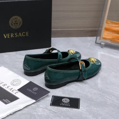 Replica Versace Flat Shoes For Women #1422331 $118.00 USD for Wholesale