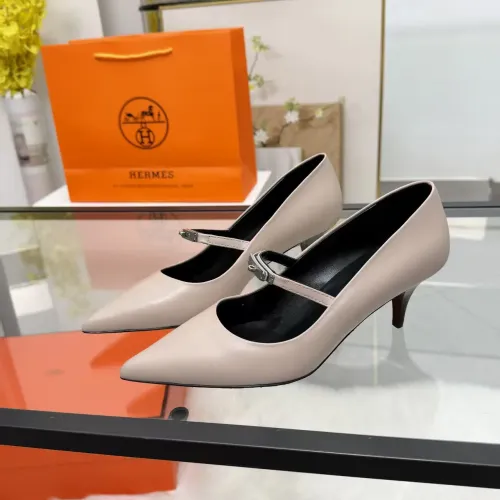 Hermes High-Heeled Shoes For Women #1422335 $108.00 USD, Wholesale Replica Hermes High-Heeled Shoes