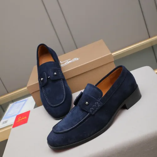 Christian Louboutin Leather Shoes For Men #1422344 $105.00 USD, Wholesale Replica Christian Louboutin Leather Shoes