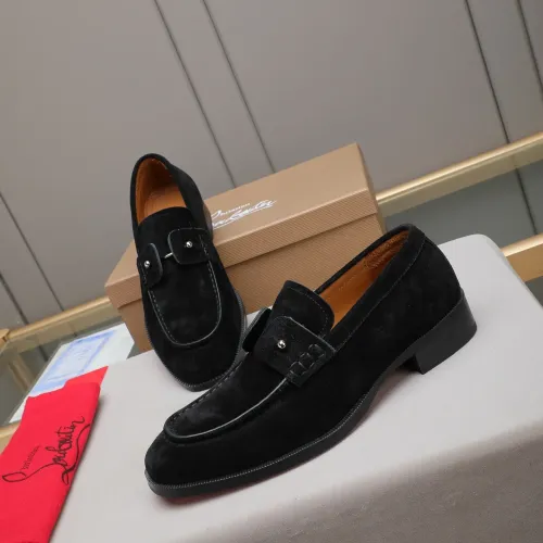 Christian Louboutin Leather Shoes For Men #1422345 $105.00 USD, Wholesale Replica Christian Louboutin Leather Shoes