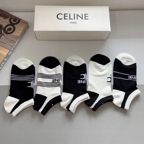 Replica Celine Socks #1422359 $27.00 USD for Wholesale
