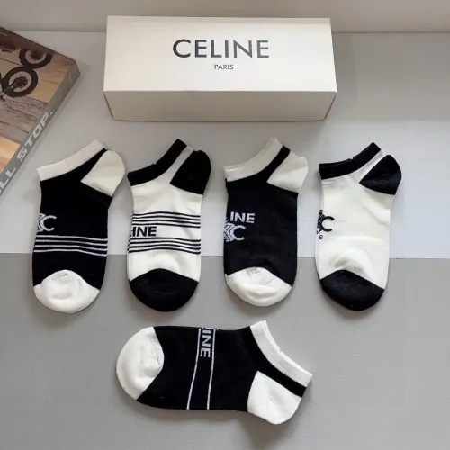 Replica Celine Socks #1422359 $27.00 USD for Wholesale