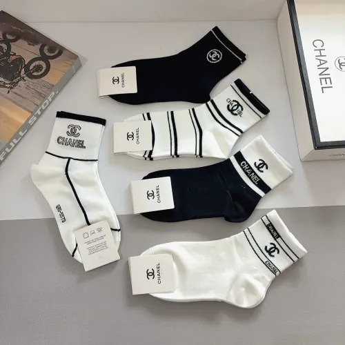 Replica Chanel Socks #1422361 $27.00 USD for Wholesale