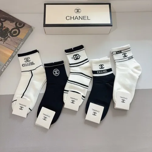 Replica Chanel Socks #1422361 $27.00 USD for Wholesale